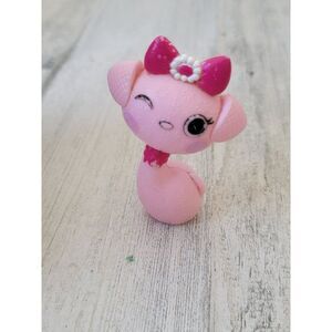 MGA 2014 pink bow dog puppy toy figure blush